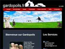 Tablet Screenshot of gardopoils.fr